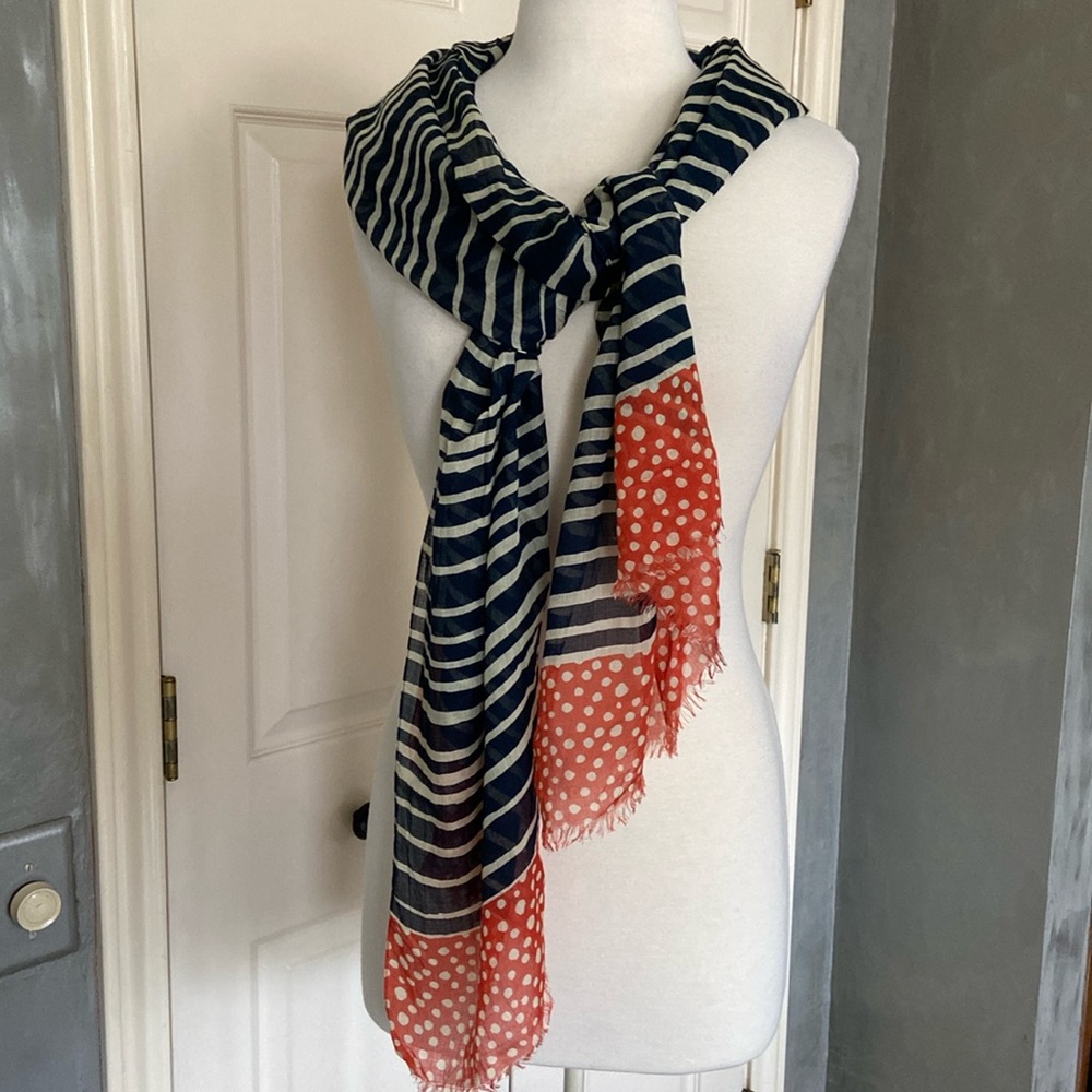 Rock Flower Paper 21” x 74” lightweight beautiful long scarf